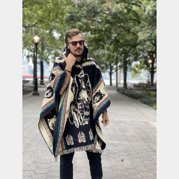 Wolf Poncho Thumbnail